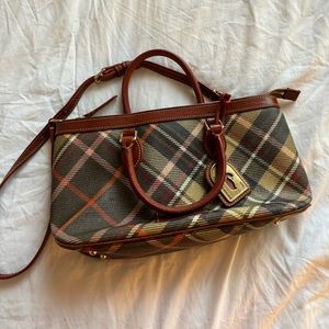 Dooney and Bourke plaid crossbody purse